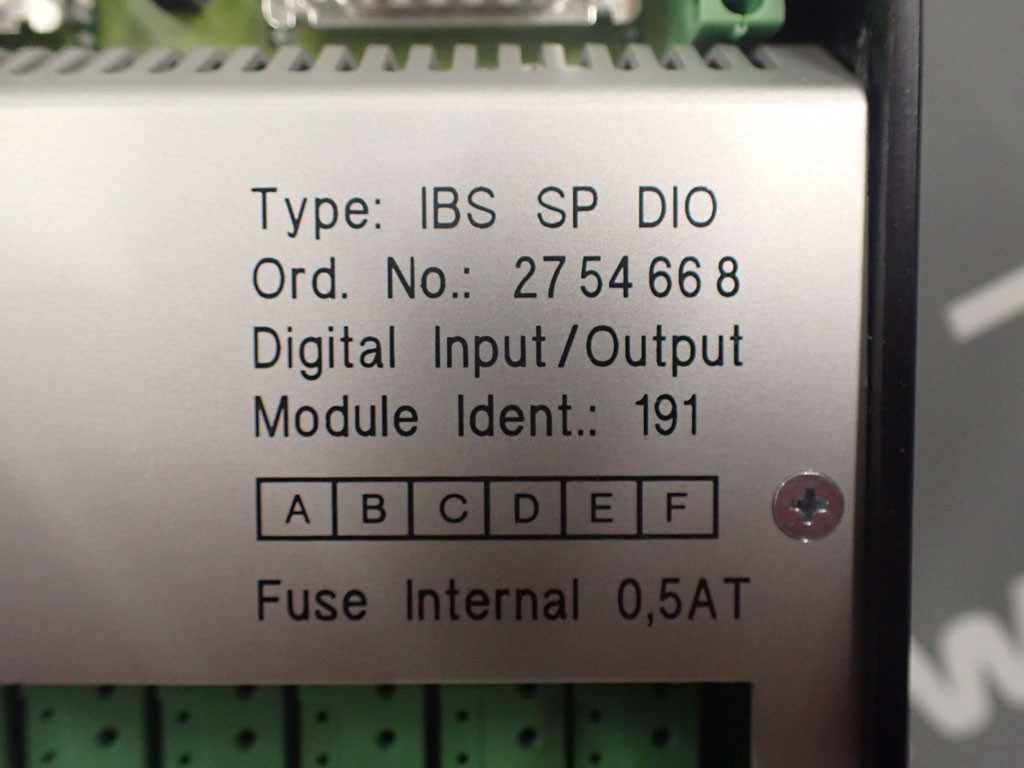 PHOENIX CONTACT IBSSPDIO