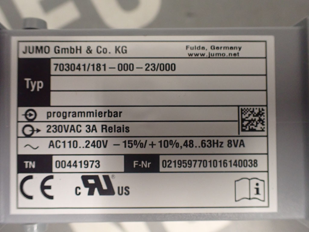 JUMO 703041/181-000-23/000