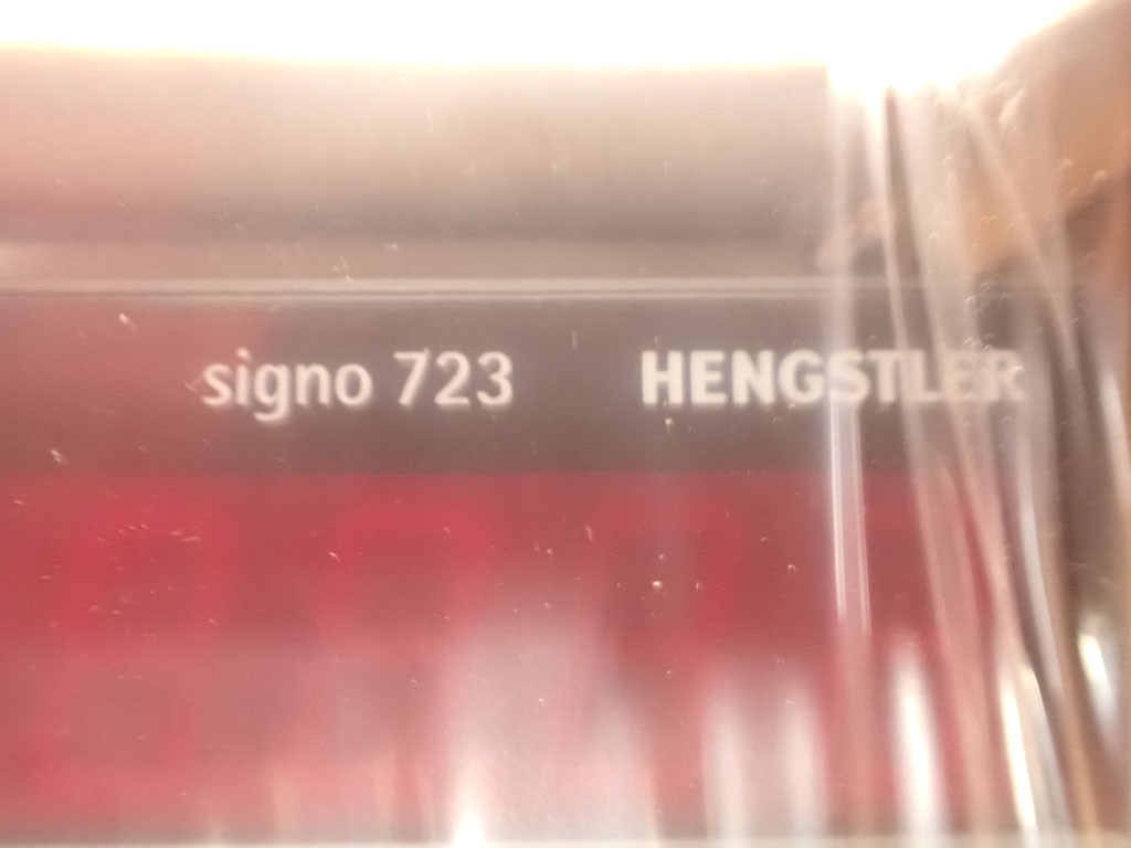 HENGSTLER SIGNO723
