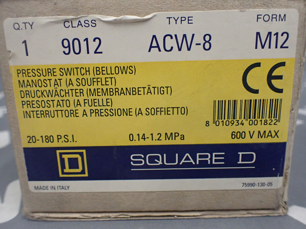 SQUARE D ACW-8M12 SERIEC