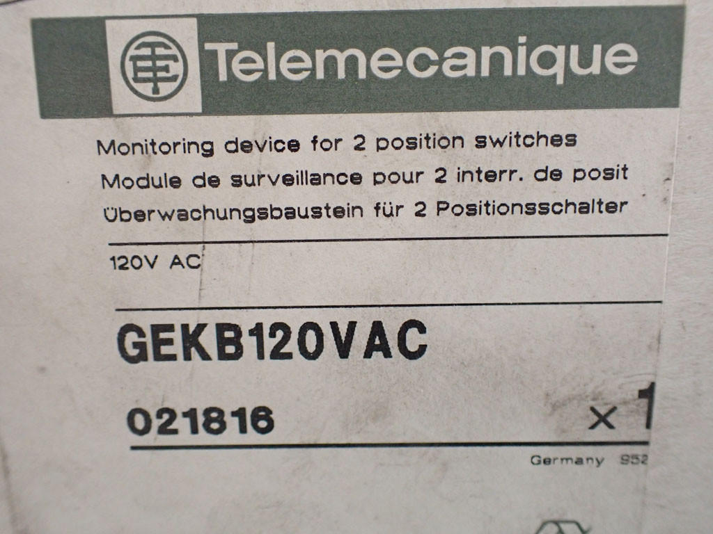 TÉLÉMÉCANIQUE  GEKB120VAC