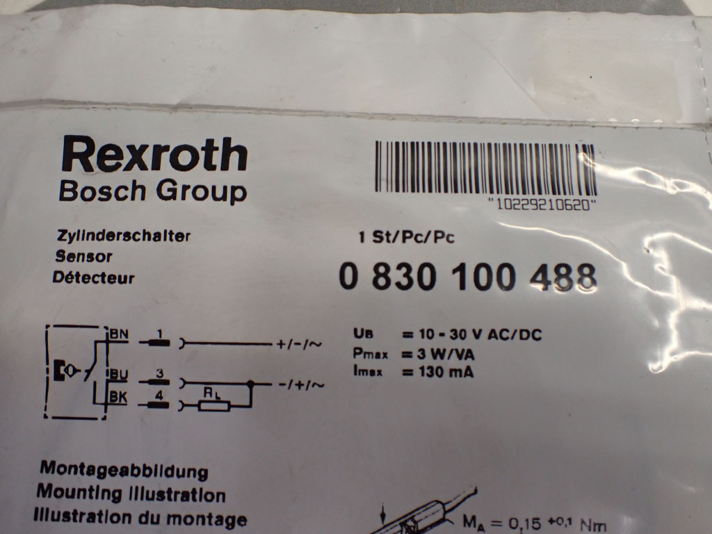 REXROTH 0830100488