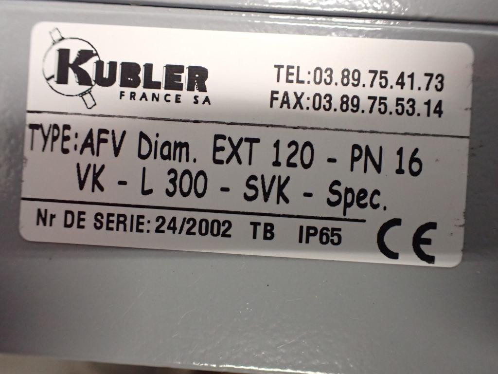 KUBLER  AFVDIAMEXT120-PN16VK-L300-SVK-SPEC