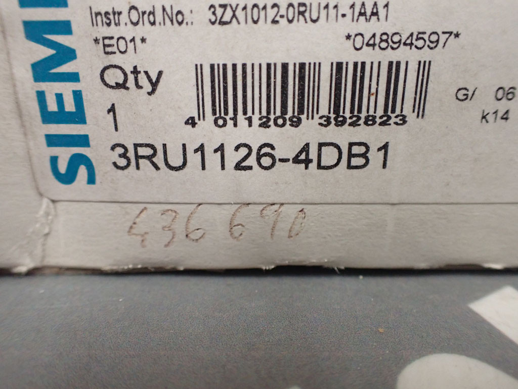 SIEMENS 3RU1126-4DB1