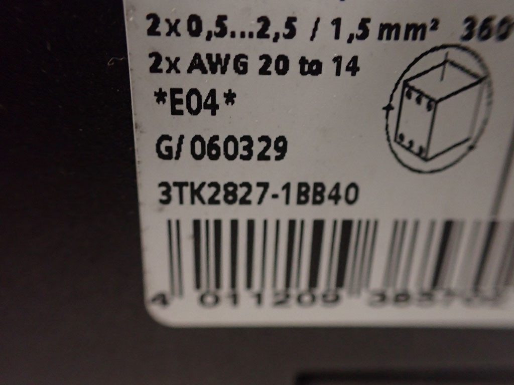 SIEMENS  3TK2827-1BB40