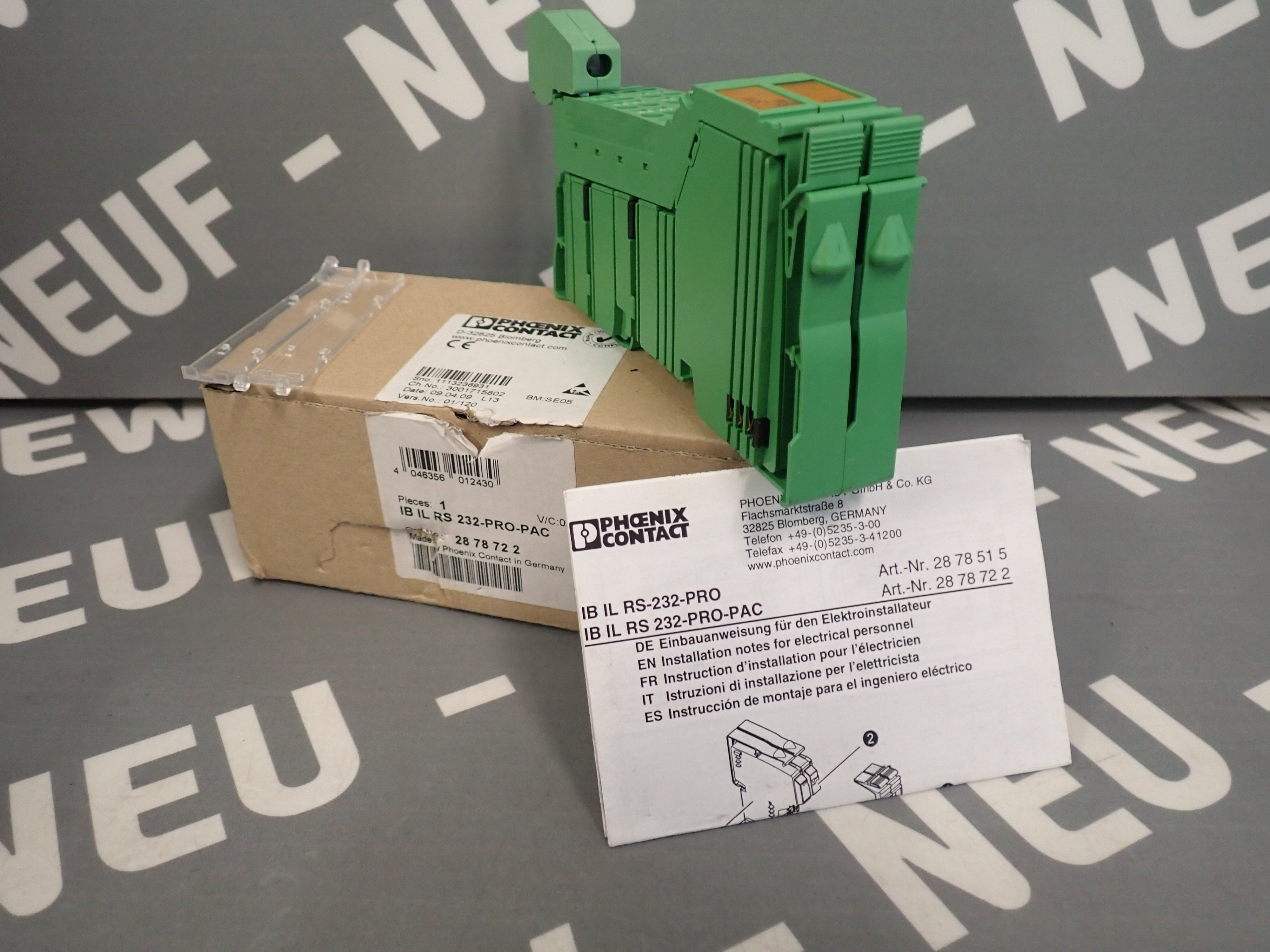 PHOENIX CONTACT IBILRS232-PRO