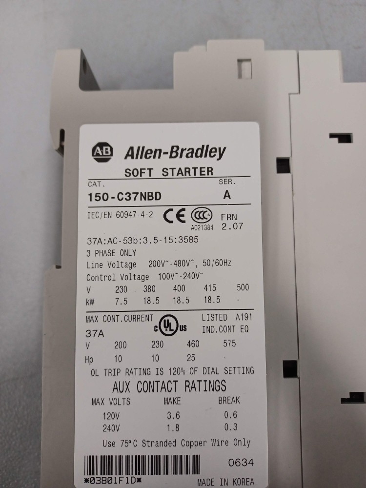 ALLEN BRADLEY  150-C37NBD