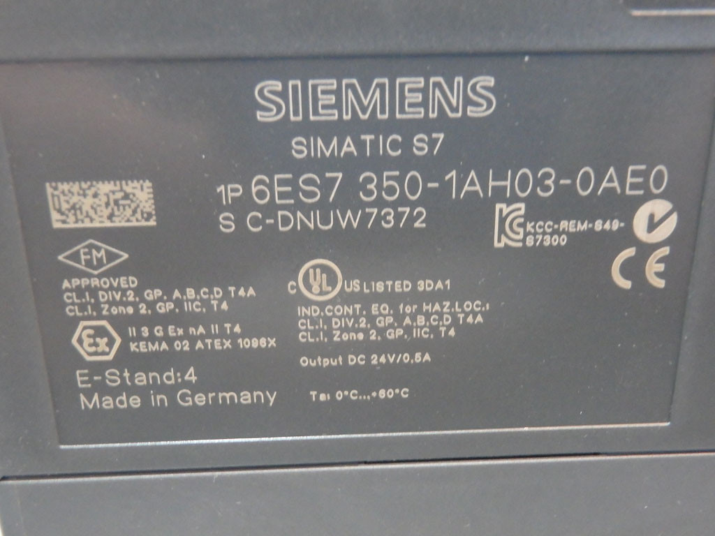 SIEMENS 6ES7350-1AH03-0AE0