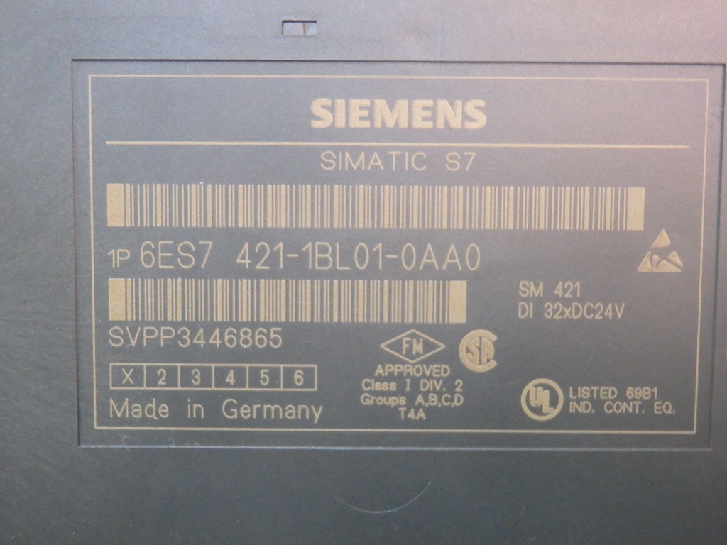 SIEMENS 6ES7421-1BL01-0AA0 