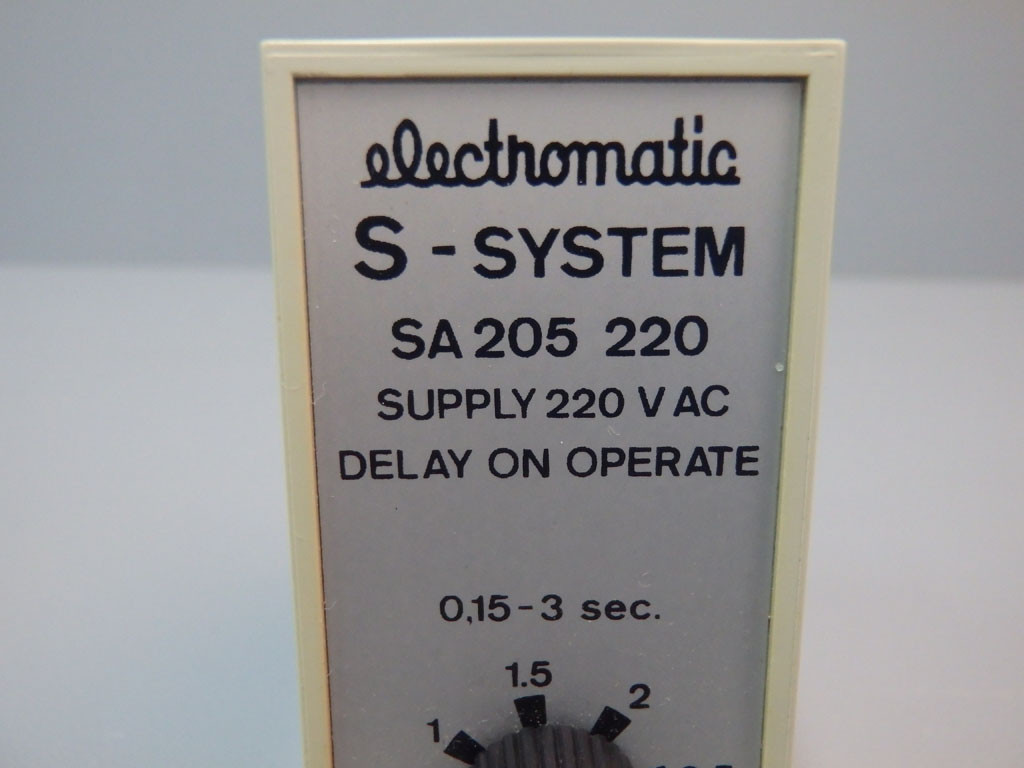 ELECTROMATIC SA205-220