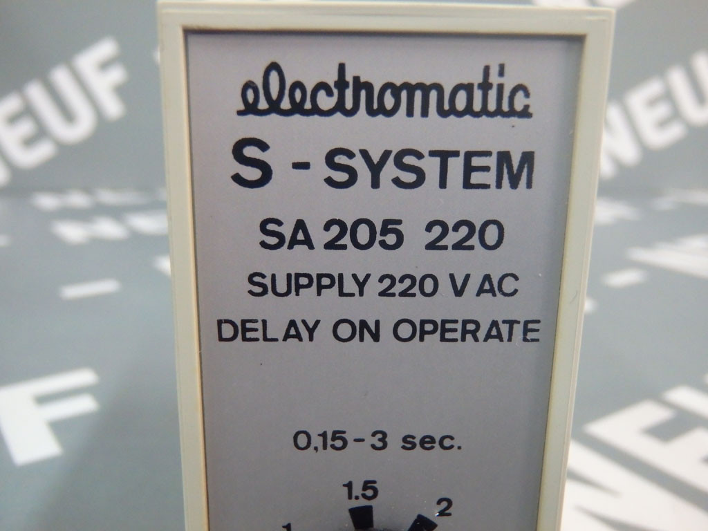 ELECTROMATIC SA205-220