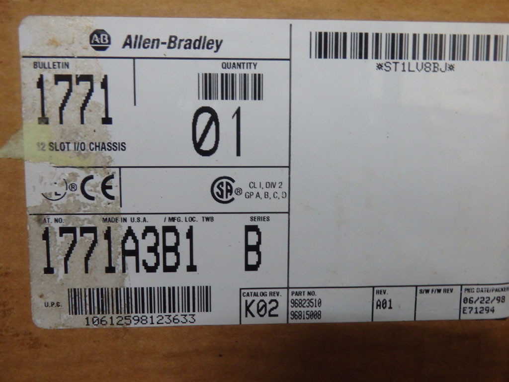 ALLEN-BRADLEY  1771-A3B1