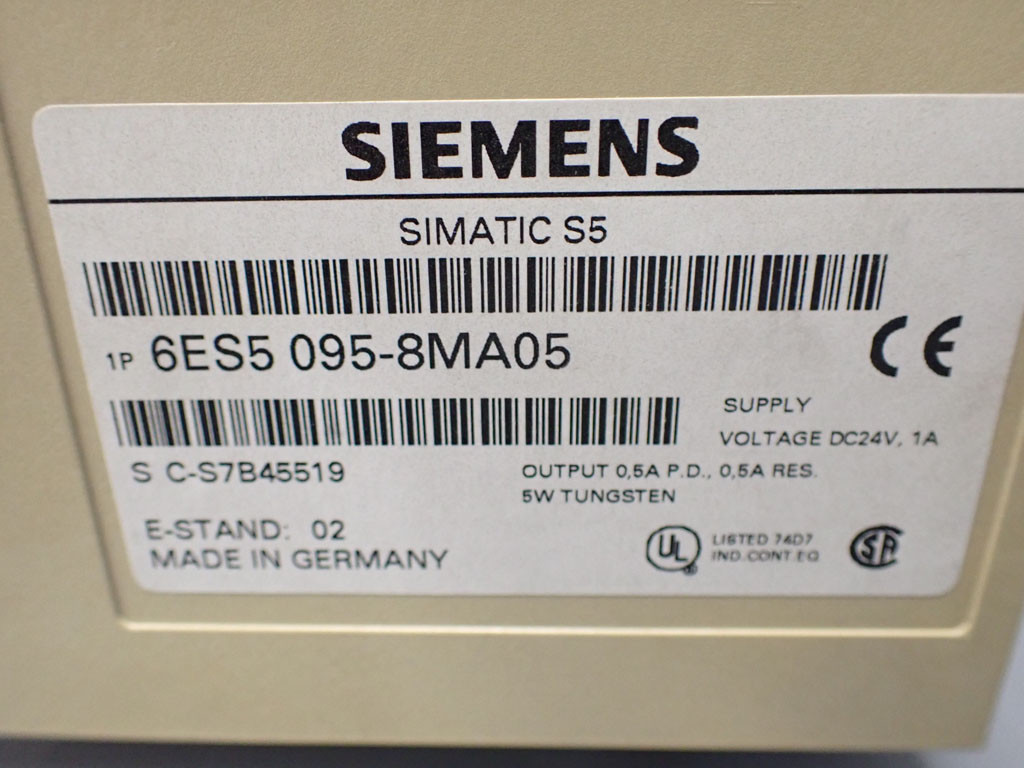 SIEMENS 6ES5095-8MA05