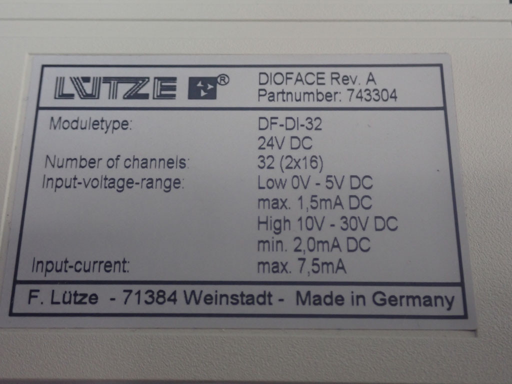 LUTZE DF-DI-32