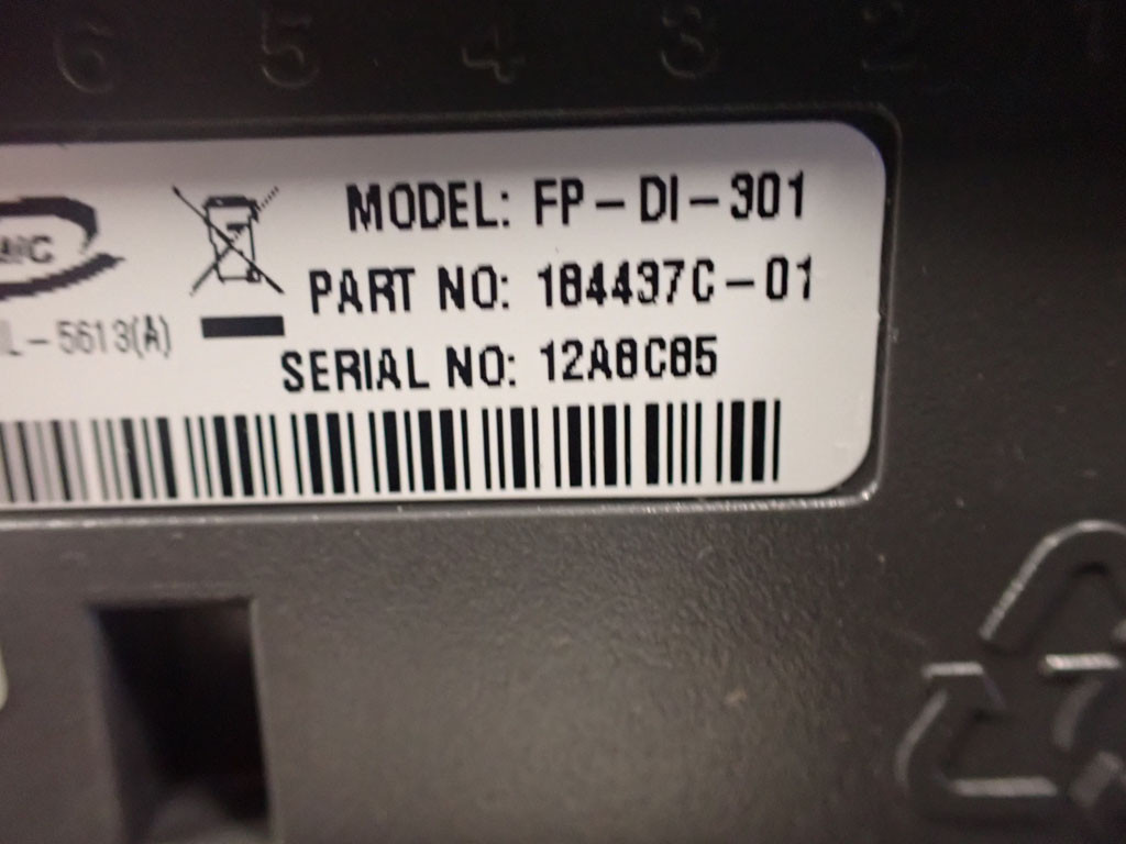 NATIONAL INSTRUMENTS FP-DI-301