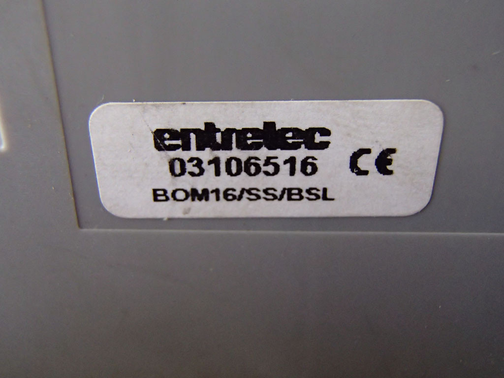 ENTRELEC BOM16/SS/BSL