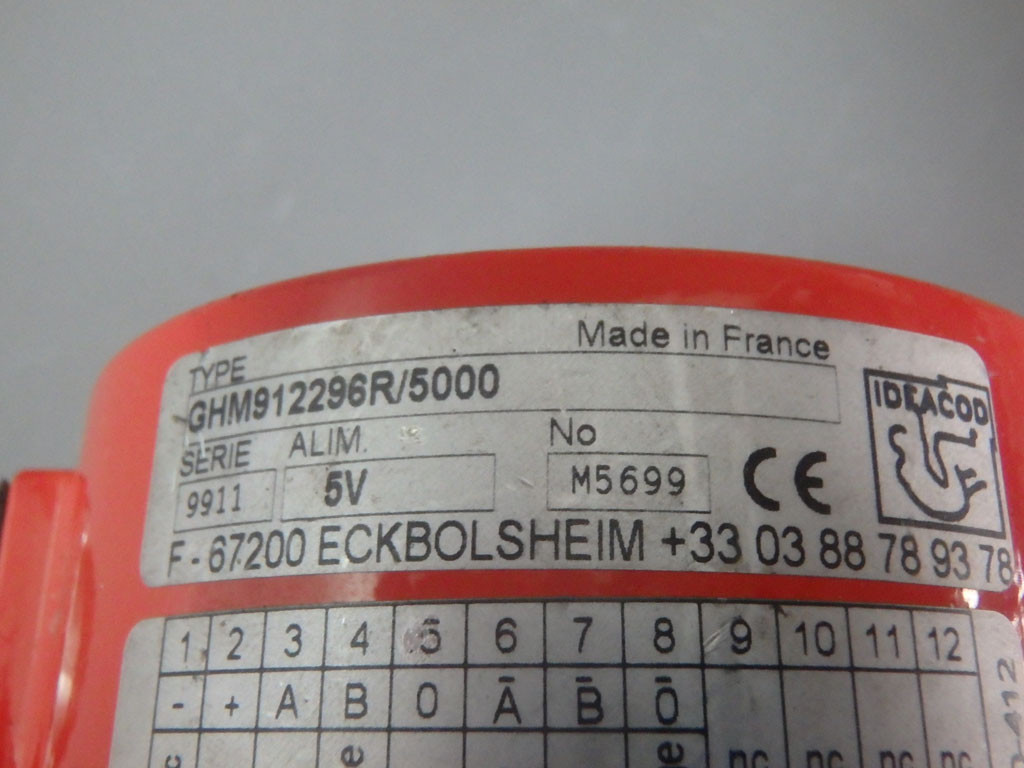 BEI GHM912-296R-5000