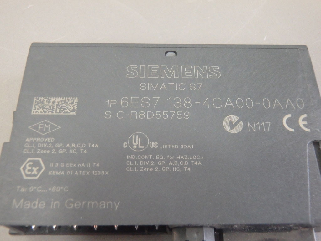 SIEMENS 6ES7138-4CA00-0AA0