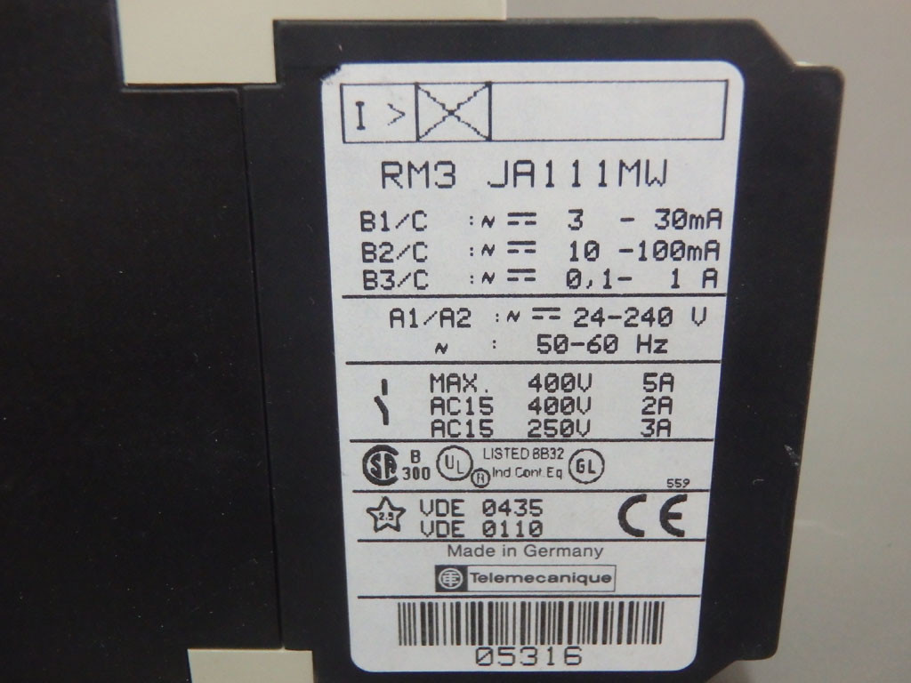 TÉLÉMÉCANIQUE  RM3JA111MW