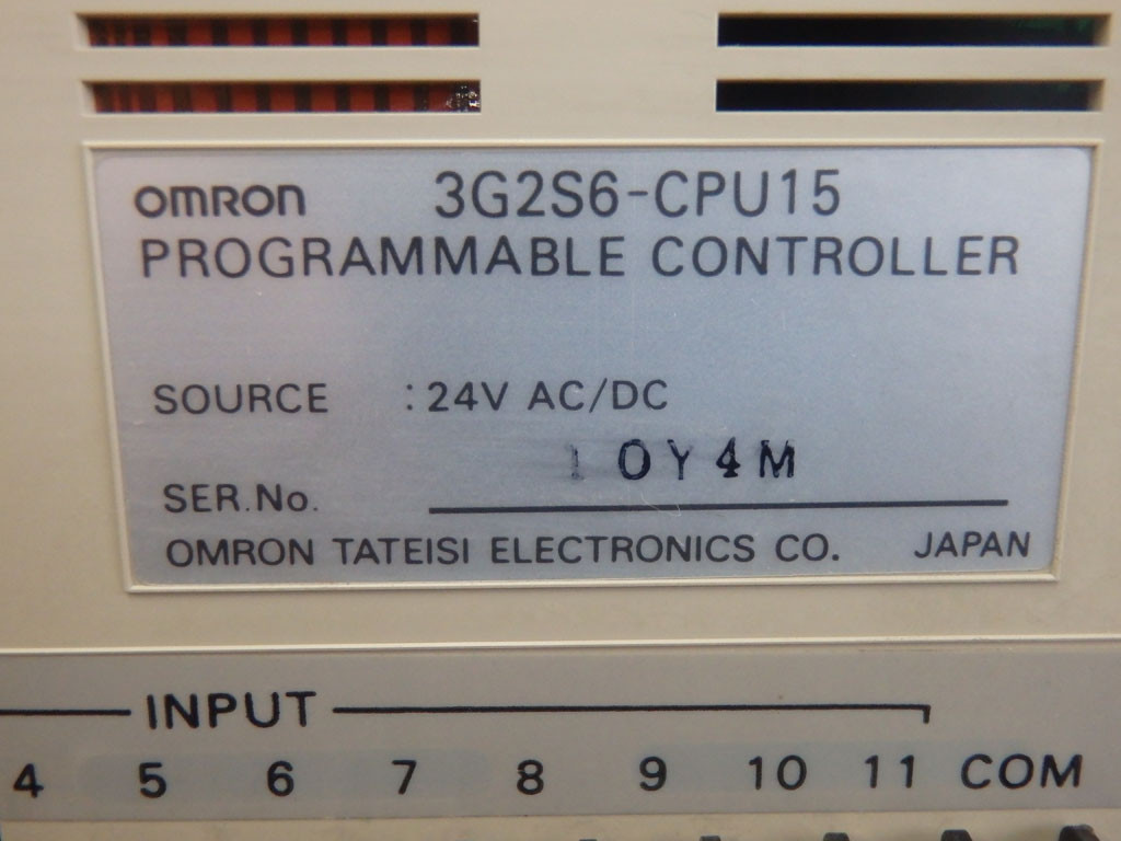 OMRON 3G2S6-CPU15