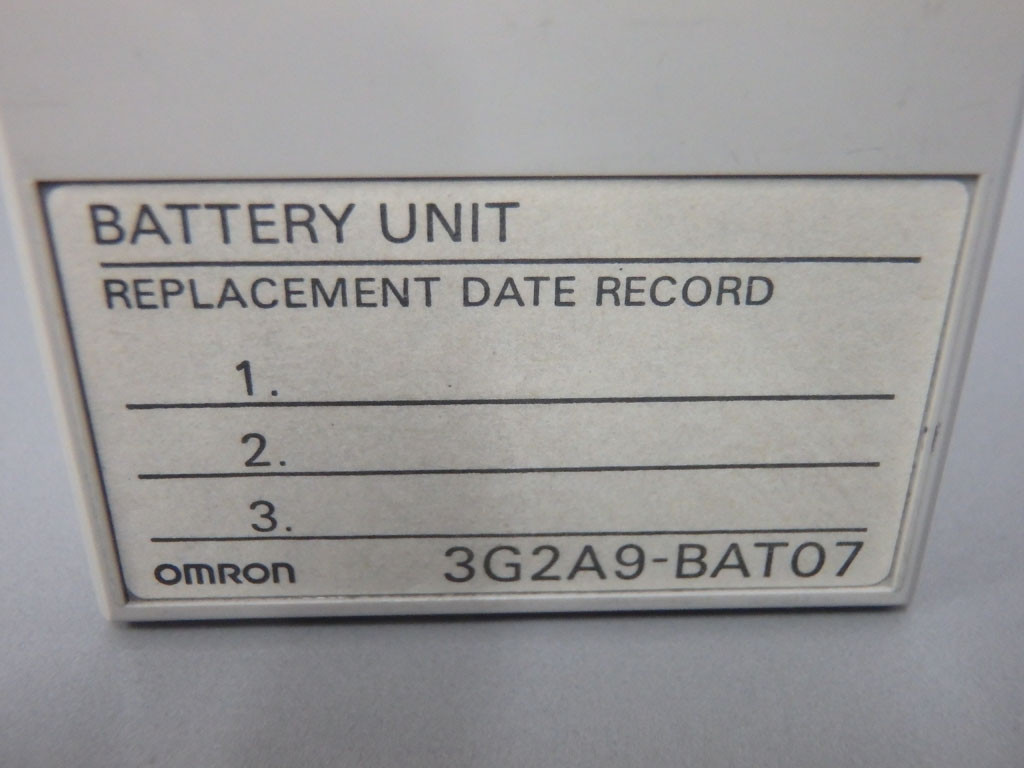 OMRON 3G2A9-BAT07
