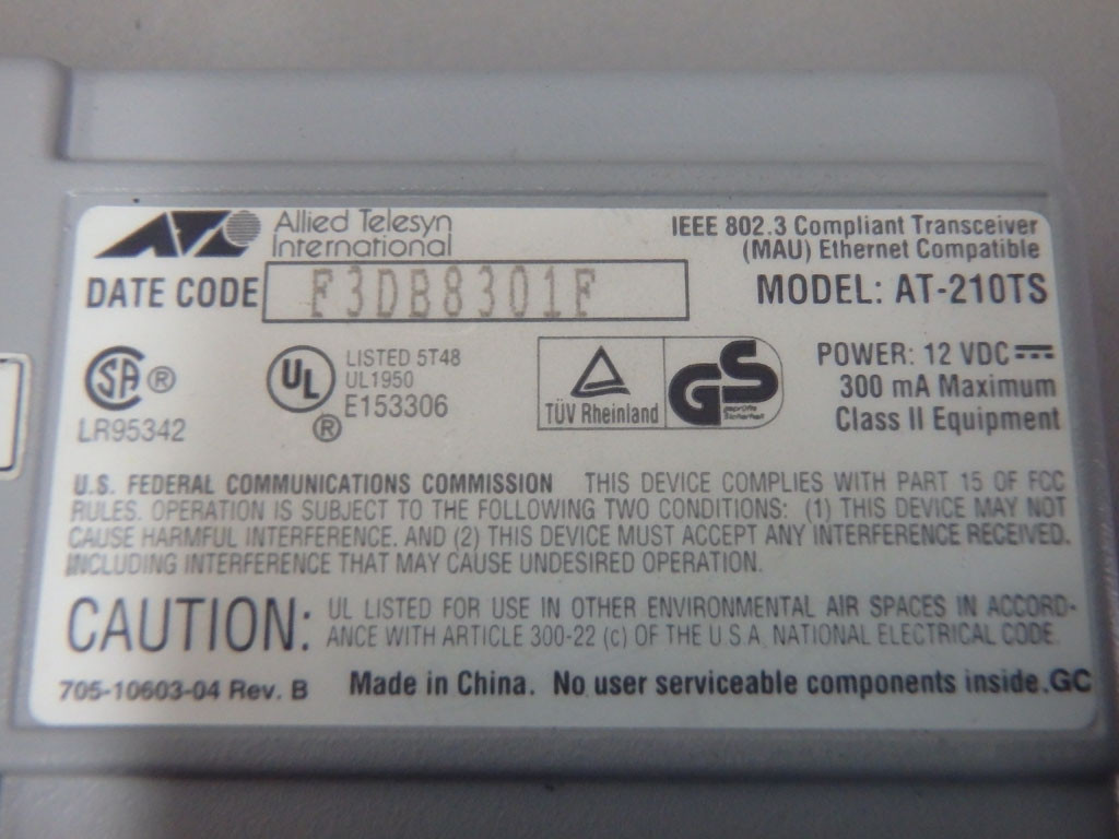 ALLIED TELESIS AT-210TS