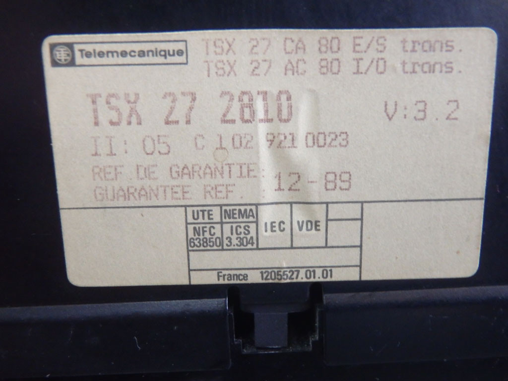 TÉLÉMÉCANIQUE  TSX272810