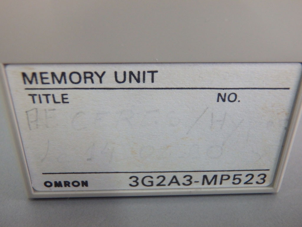OMRON 3G2A3-MP523