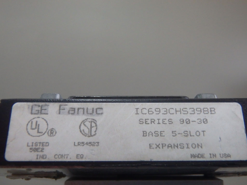 GE FANUC IC693CHS398