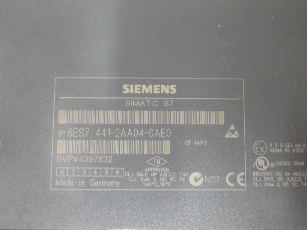 SIEMENS 6ES7441-2AA04-0AE0