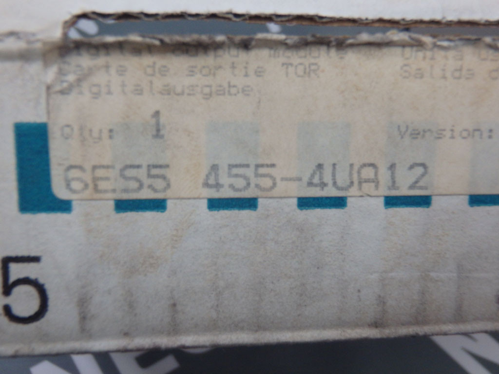SIEMENS 6ES5455-4UA12