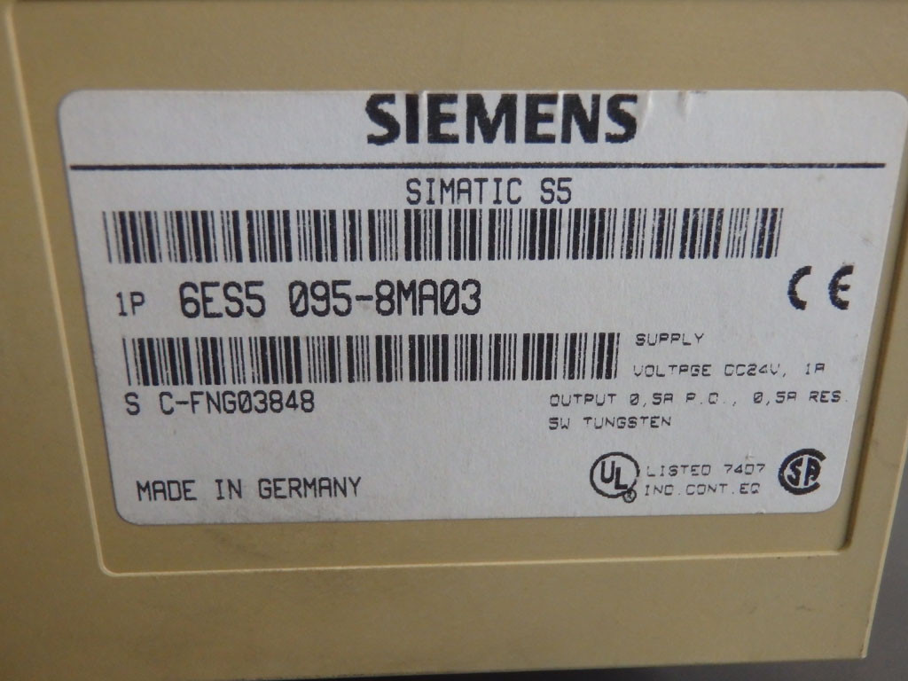 SIEMENS 6ES5095-8MA03