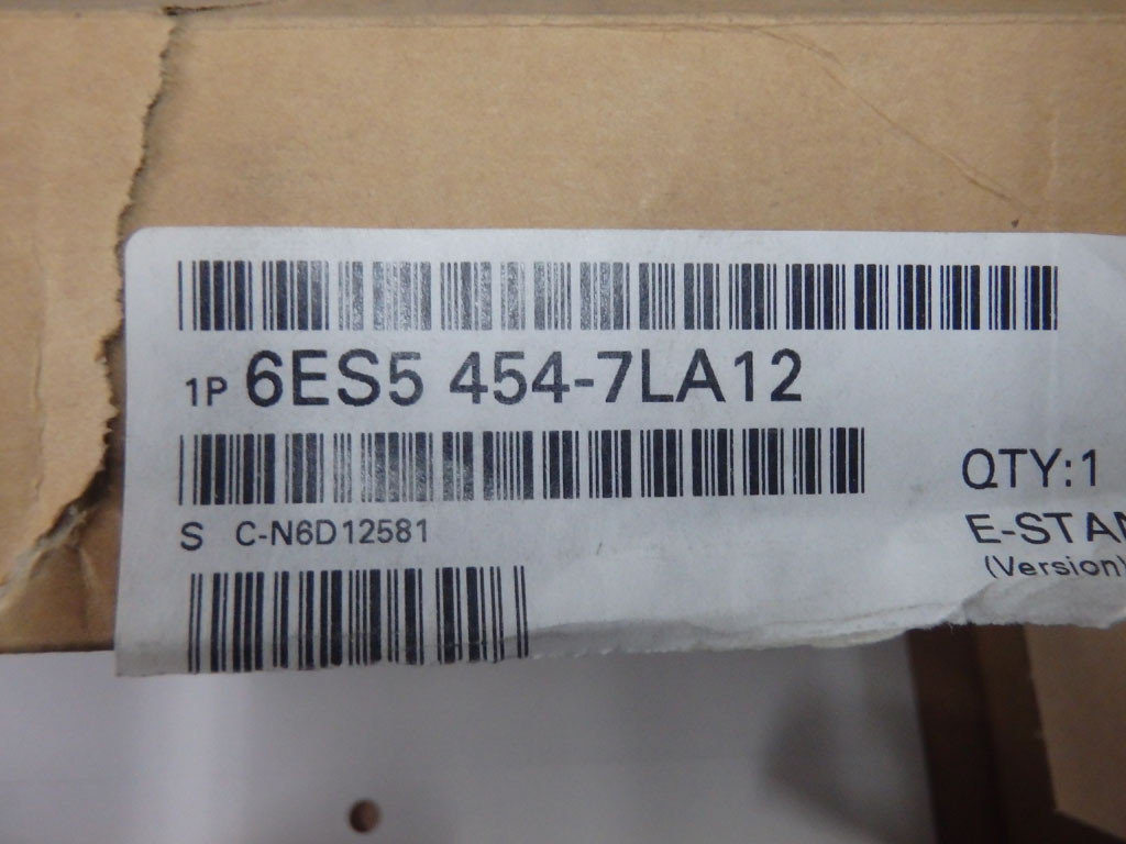 SIEMENS 6ES5454-7LA12