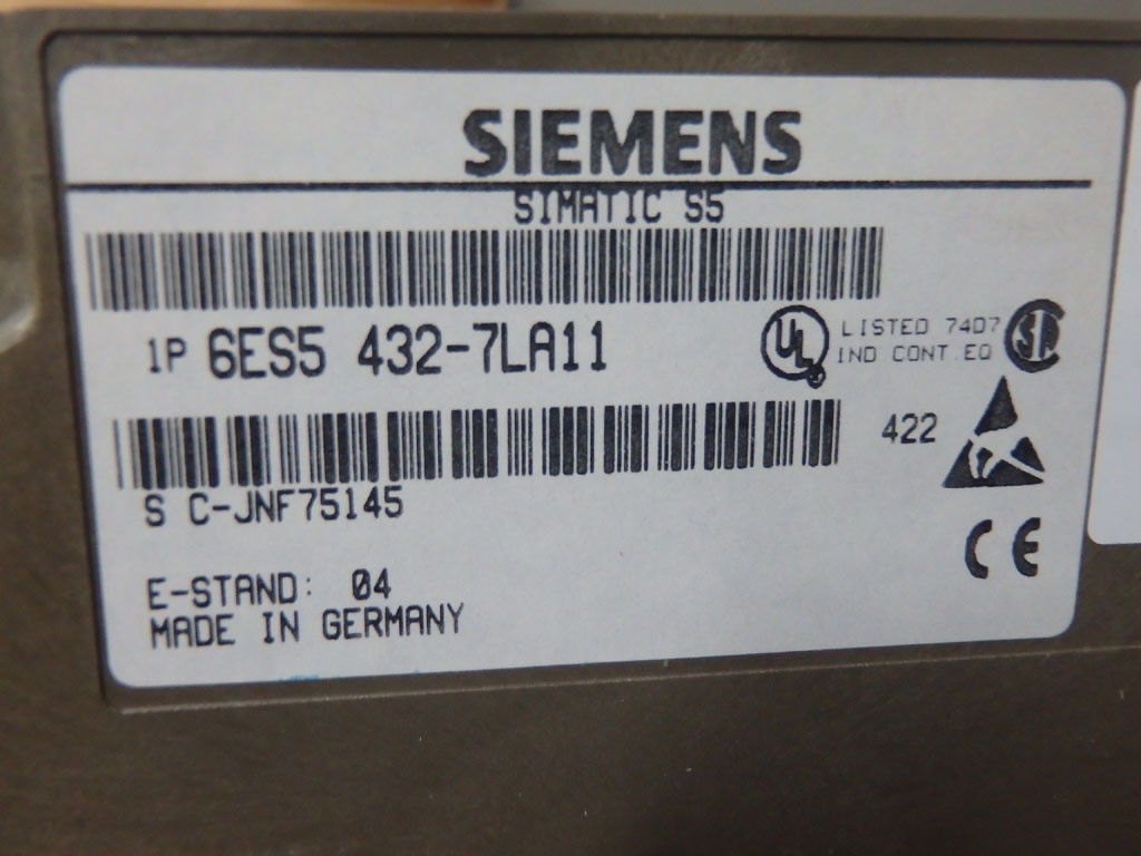 SIEMENS 6ES5432-7LA11