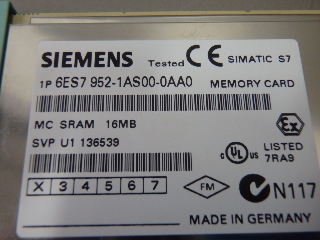 SIEMENS 6ES7952-1AS00-0AA0