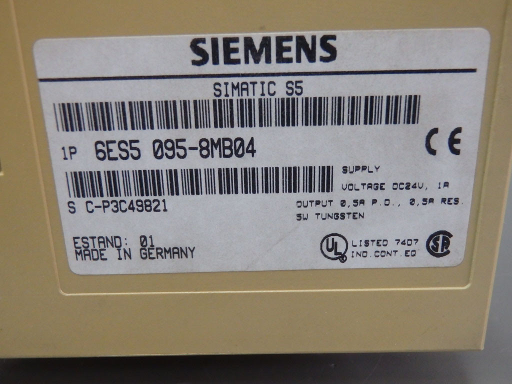 SIEMENS 6ES5095-8MB04