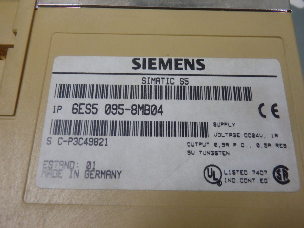 SIEMENS 6ES5095-8MB04
