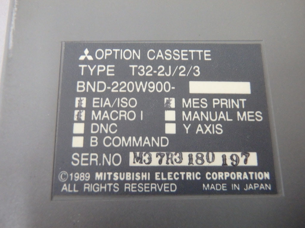 MITSUBISHI T32-2J/2/3