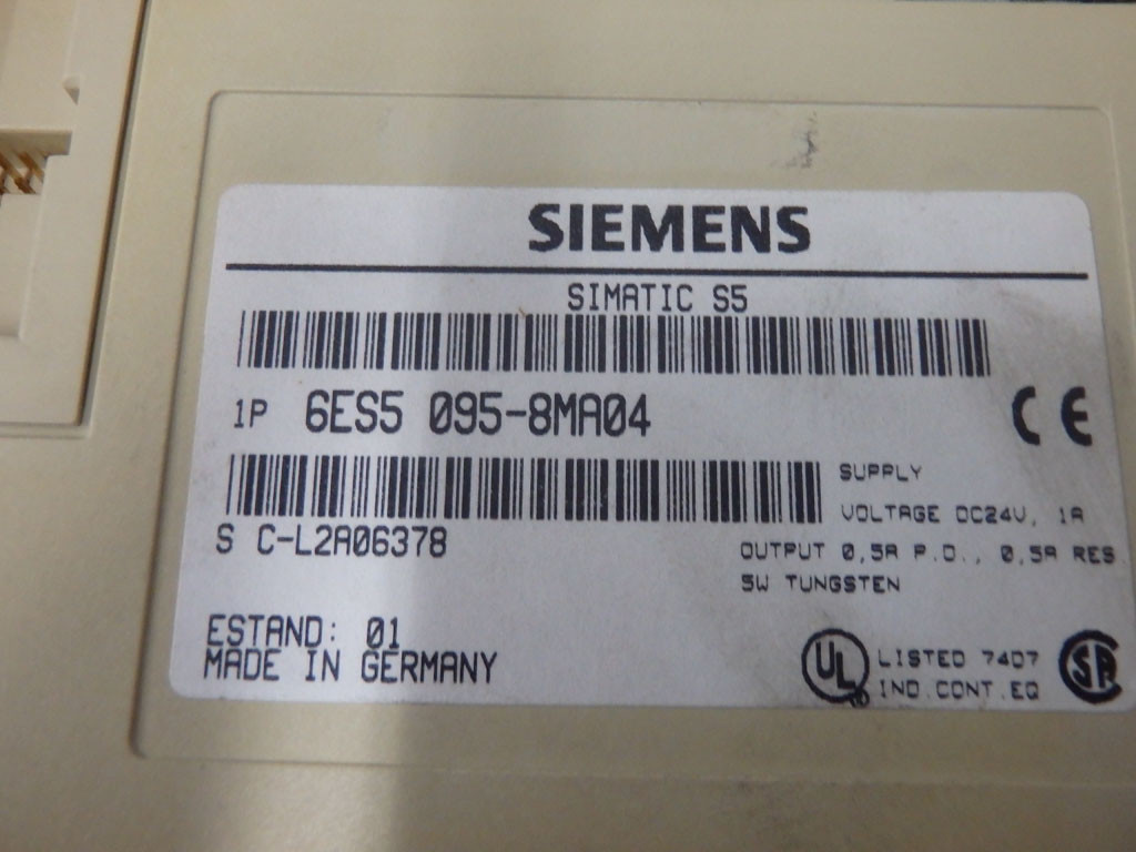SIEMENS 6ES5095-8MA04