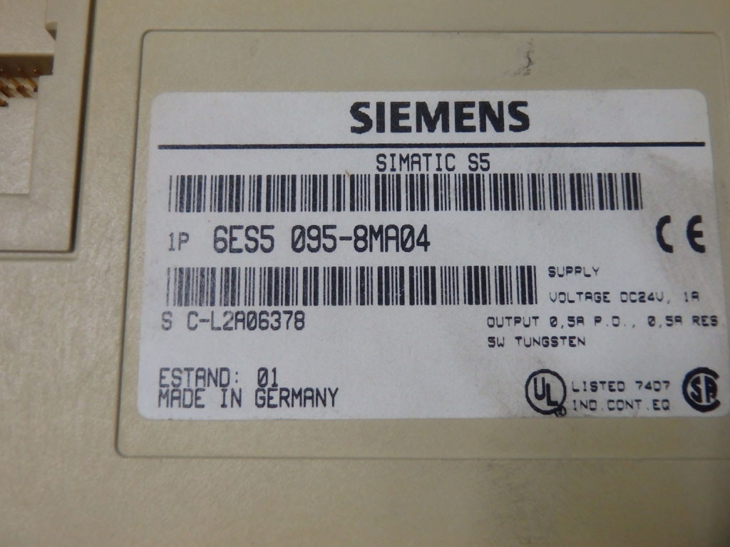SIEMENS 6ES5095-8MA04