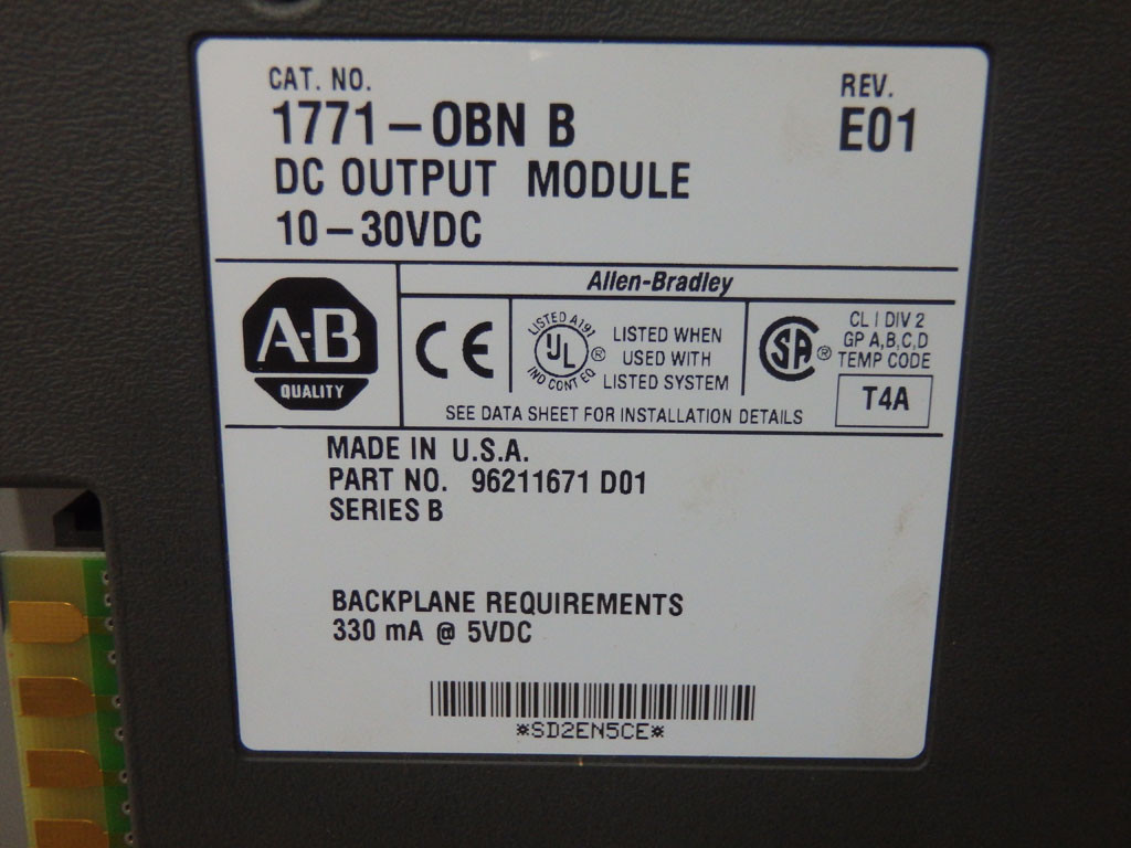 ALLEN-BRADLEY 1771-0BN/B