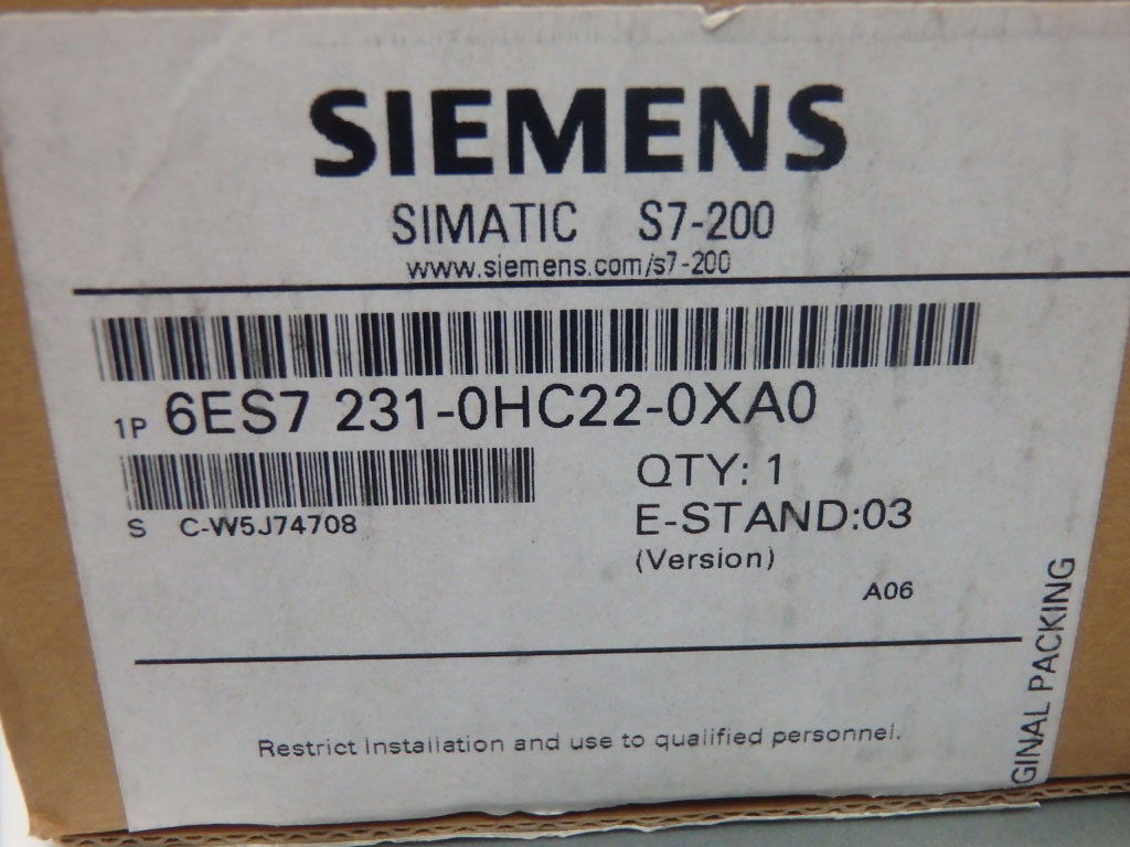 SIEMENS 6ES7231-0HC22-0XA0
