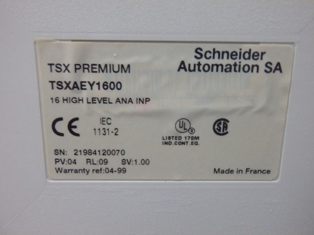 SCHNEIDER  TSXAEY1600
