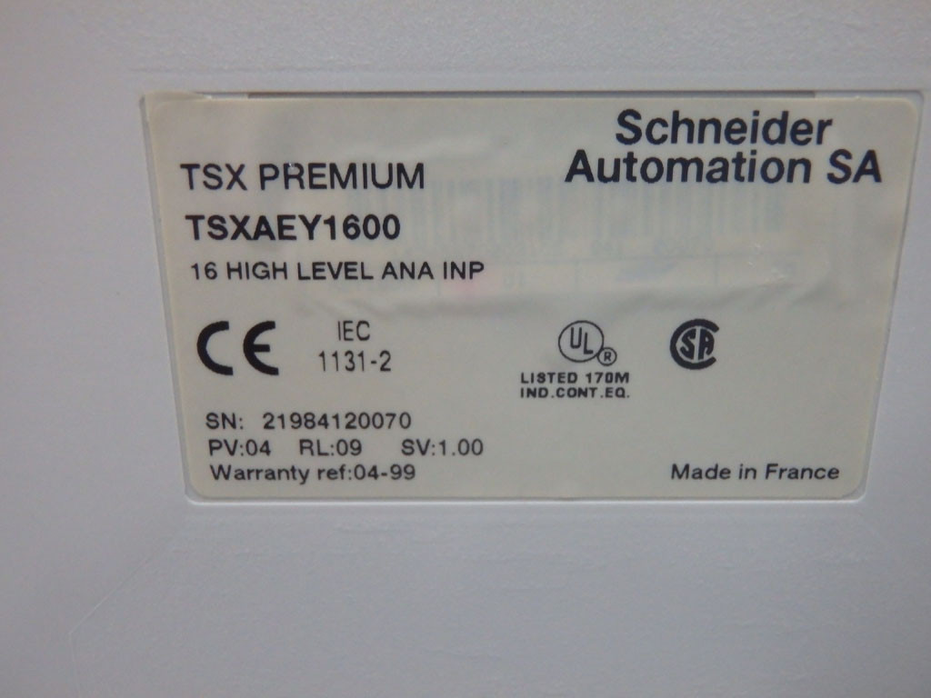 SCHNEIDER  TSXAEY1600