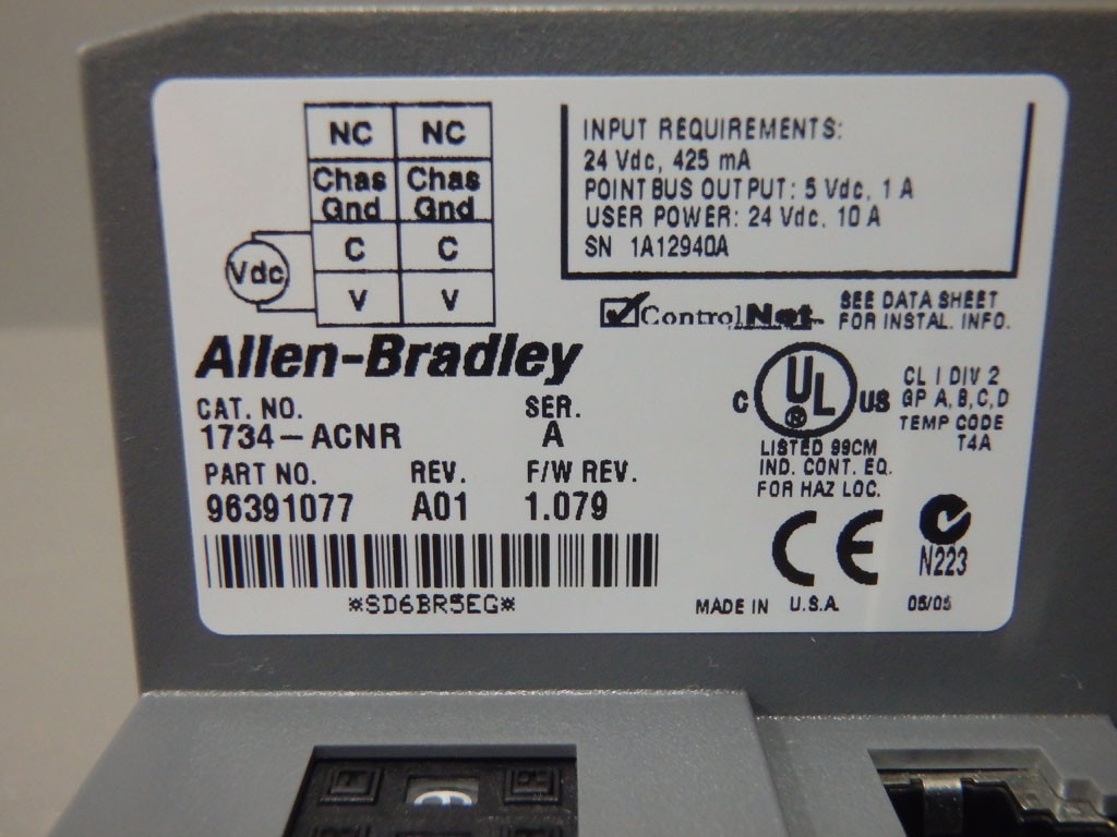 ALLEN BRADLEY  1734-ACNR