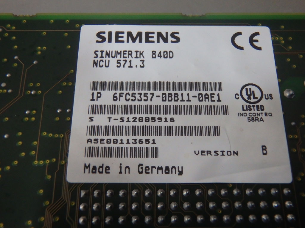 SIEMENS 6FC5357-0BB11-0AE1