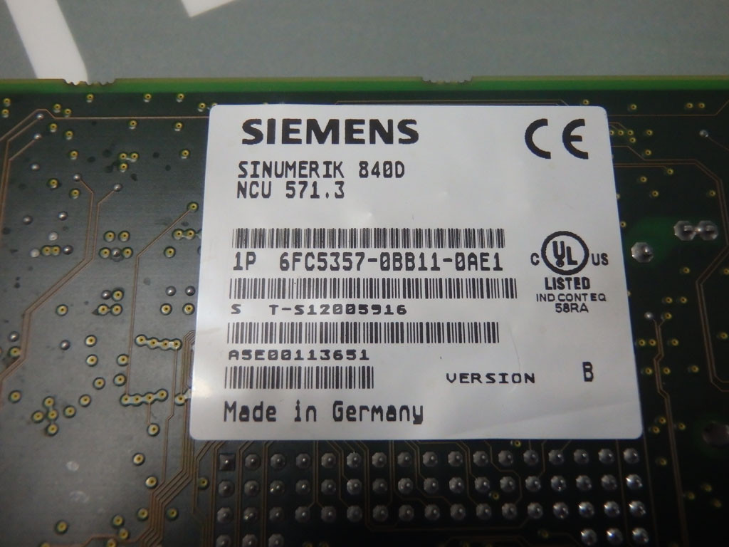 SIEMENS 6FC5357-0BB11-0AE1