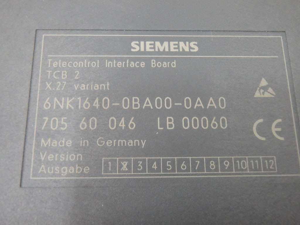 SIEMENS 6NK1640-0BA00-0AA0