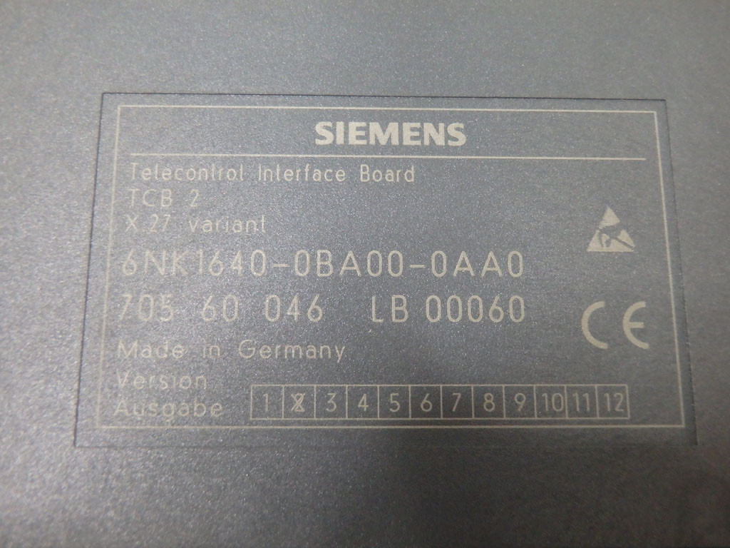 SIEMENS 6NK1640-0BA00-0AA0
