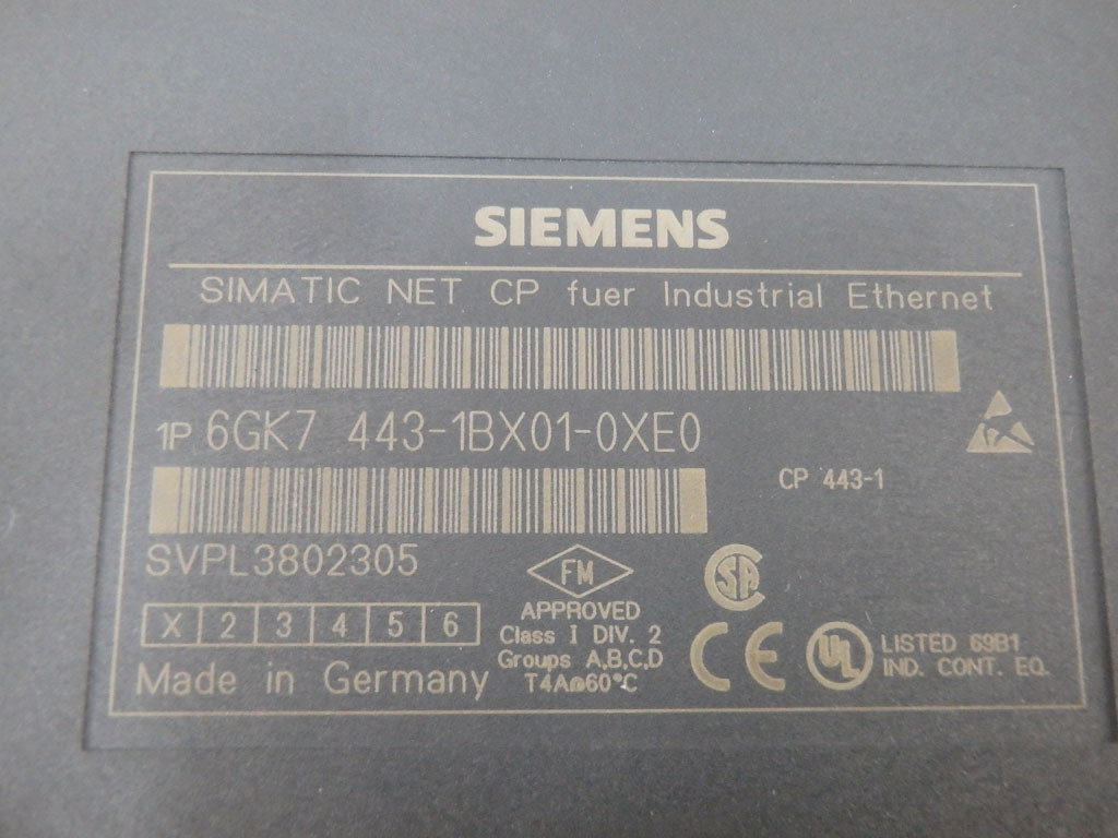 SIEMENS 6GK7443-1BX01-0XE0